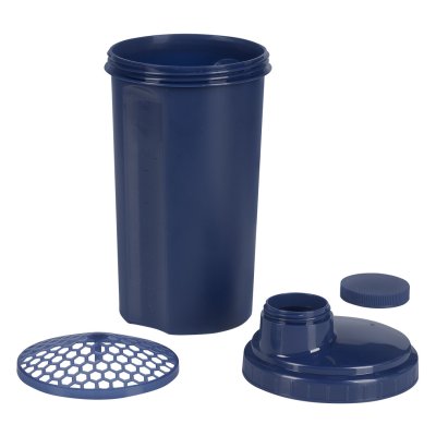 POWER, boca za vodu šejker, 700 ml, plava