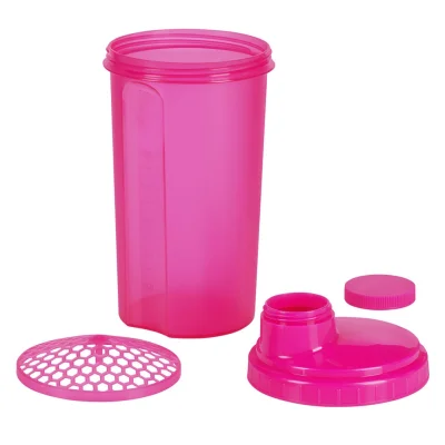 POWER, boca za vodu šejker, 700 ml, pink