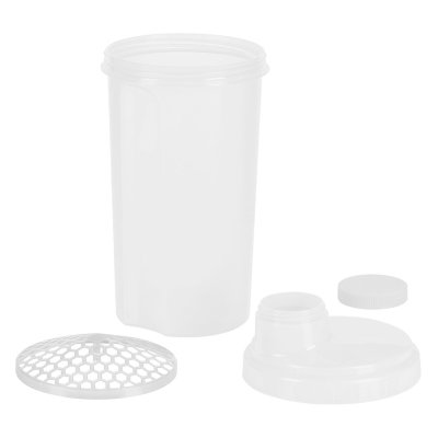 POWER, boca za vodu šejker, 700 ml, bela