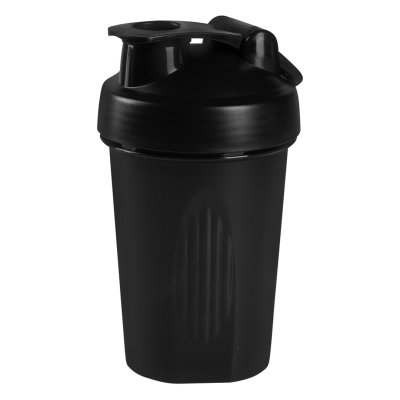 BOOSTER, boca za vodu šejker, 500 ml, crna