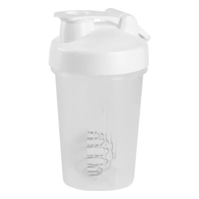 BOOSTER, boca za vodu šejker, 500 ml, bela
