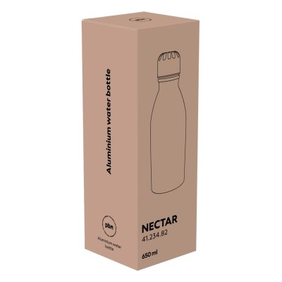 NECTAR, boca za vodu, 600 ml, metalik plava