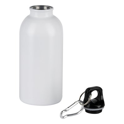 CAMPUS STEEL, boca za vodu, 400 ml, bela