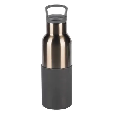 MATADOR, termos sa silikonskom navlakom, 500 ml, tamno sivi