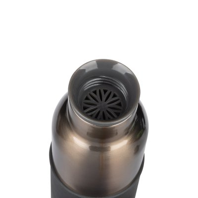 MATADOR, termos sa silikonskom navlakom, 500 ml, tamno sivi