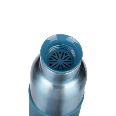 MATADOR, termos sa silikonskom navlakom, 500 ml, plavi