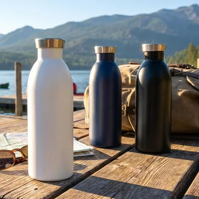 PIETRA, termos, 500 ml, krem-beli