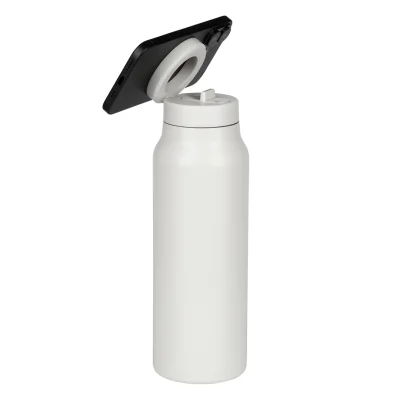 HYDROMAX, termos sa magnetnim držačem, 700 ml, krem-beli