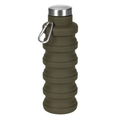 MONTANA, sklopiva boca za vodu, 500 ml, maslinasta