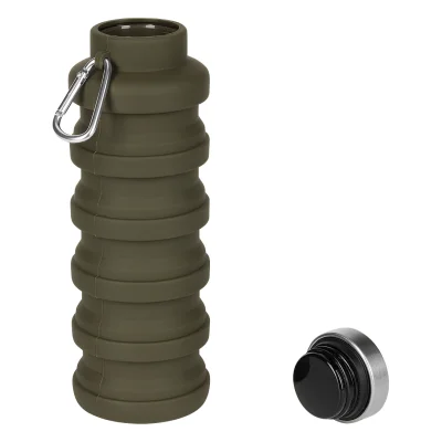 MONTANA, sklopiva boca za vodu, 500 ml, maslinasta