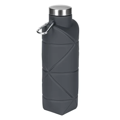 ADLER, sklopiva boca za vodu, 700 ml, tamno siva
