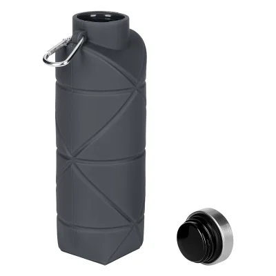 ADLER, sklopiva boca za vodu, 700 ml, tamno siva