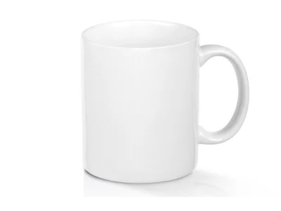 LASSI, keramička šolja za sublimaciju, 325 ml, bela