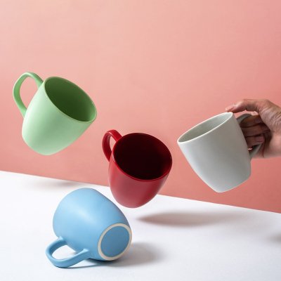 FLORENCE, keramička šolja, 420 ml, bela