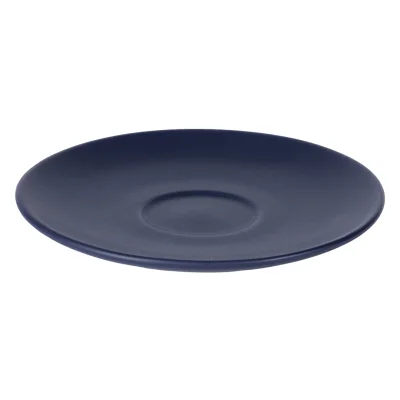TOTEM MINI, set od dve keramičke šolje za espresso sa tacnama, 2 x 85 ml, plavi