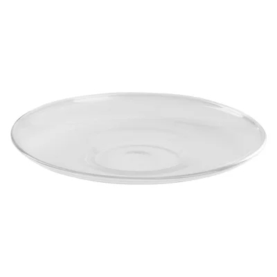 PIGNA MIDI, set od dve staklene šolje sa tacnama za cappuccino sa dvostrukim zidom, 2 x 150 ml, transparentni