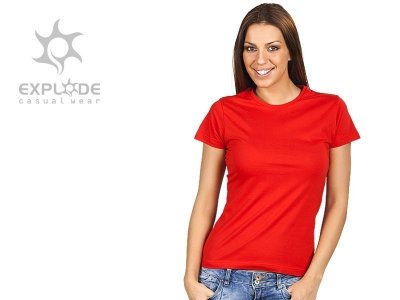 DONNA, ženska pamučna majica, crvena
