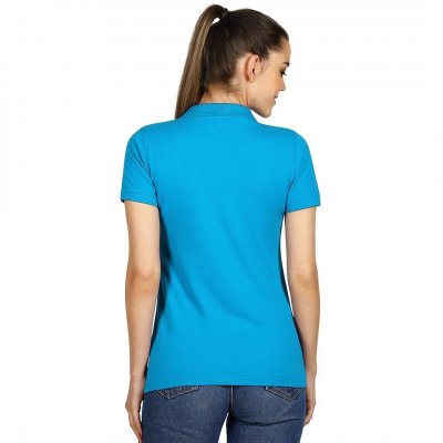 SUNNY, ženska pamučna polo majica, tirkizno plava