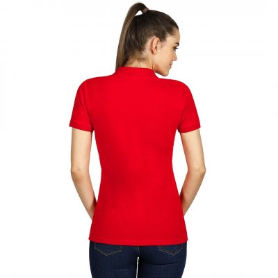 SUNNY, ženska pamučna polo majica, crvena