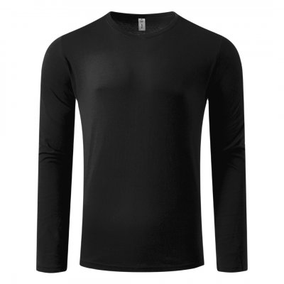 MAJOR, pamučna majica dugih rukava, 160 g/m2, crna