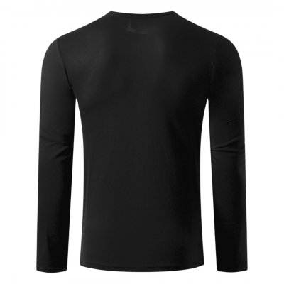 MAJOR, pamučna majica dugih rukava, 160 g/m2, crna