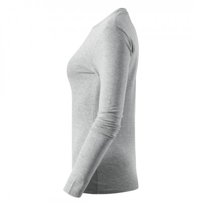 MISS, ženska pamučna majica dugih rukava, 160 g/m2, pepeljasta