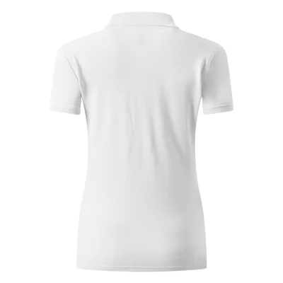 TOP GUN LADY, ženska pamučna polo majica, 210 g/m2, bela