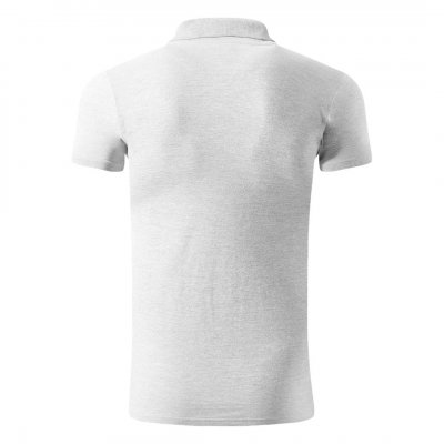 AZZURRO II, pamučna polo majica, 180 g/m2, svetlo pepeljasta