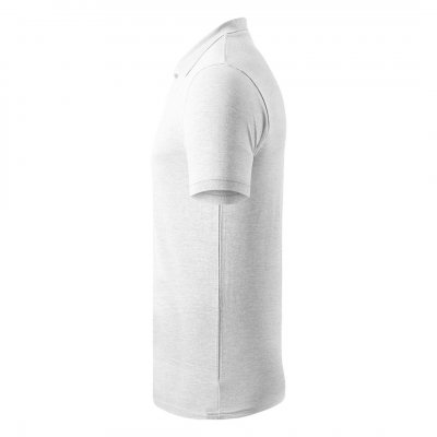 AZZURRO II, pamučna polo majica, 180 g/m2, svetlo pepeljasta