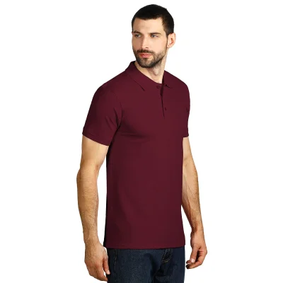 AZZURRO II, pamučna polo majica, bordo