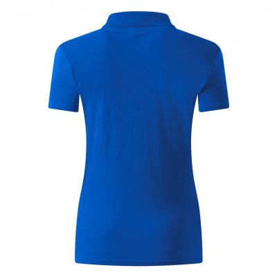 UNA, ženska pamučna polo majica, 180 g/m2, rojal plava