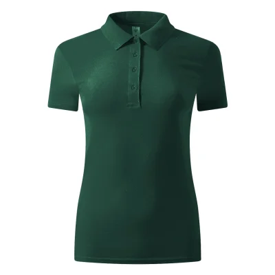 UNA, ženska pamučna polo majica, 180 g/m2, zelena