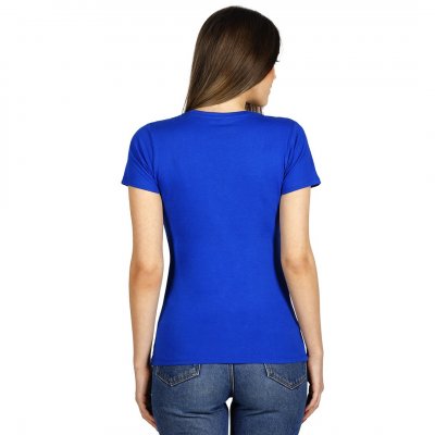 MASTER LADY, ženska pamučna majica, rojal plava