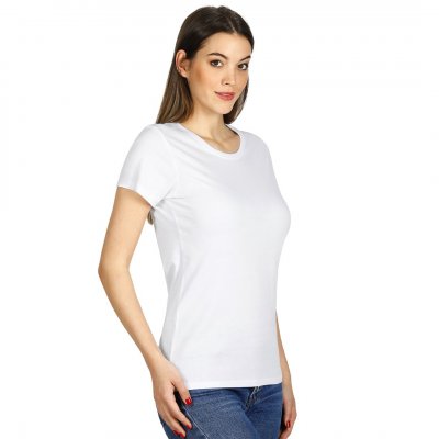 MASTER LADY 180, ženska pamučna majica, 180 g/m2, bela