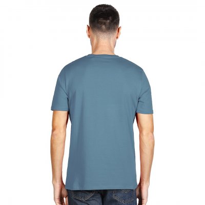 ORGANIC T, majica od organskog pamuka, 160g/m2, svetlo plava