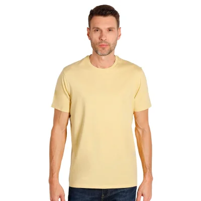 ORGANIC T, majica od češljanog organskog pamuka, 160g/m2, svetlo žuta