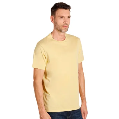 ORGANIC T, majica od češljanog organskog pamuka, 160g/m2, svetlo žuta