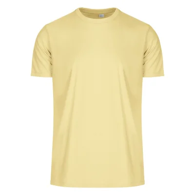 ORGANIC T, majica od češljanog organskog pamuka, 160g/m2, svetlo žuta