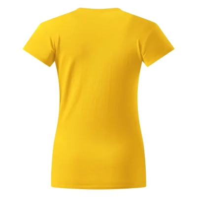 PREMIUM LADY 180, ženska pamučna majica, 180 g/m2, žuta