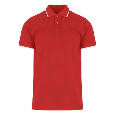 ATLANTIC, polo majica, 190 g/m2, crvena