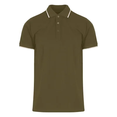 ATLANTIC, polo majica, 190 g/m2, maslinasta