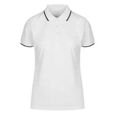 ATLANTIC LADY, ženska polo majica, 190 g/m2, bela