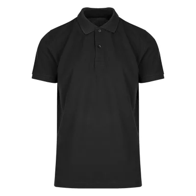 GO GREEN, polo majica, 180 g/m2, crna