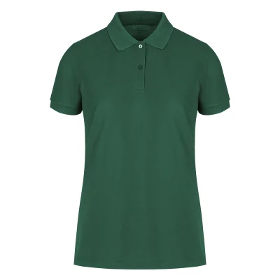 GO GREEN LADY, ženska polo majica, 180 g/m2, tamno zelena