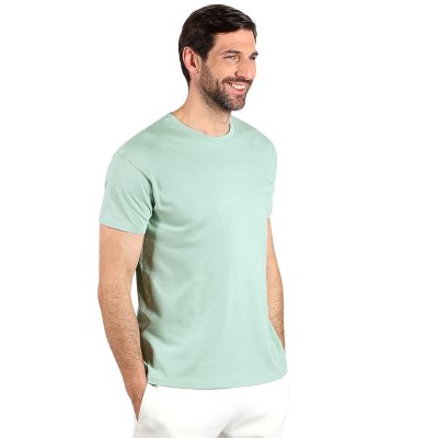 TERRA MEN, majica od organskog pamuka, 150g/m2, pastelno zelena