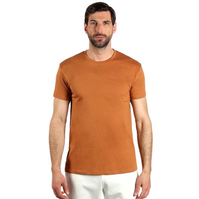 TERRA MEN, majica od organskog pamuka, 150g/m2, svetlo braon