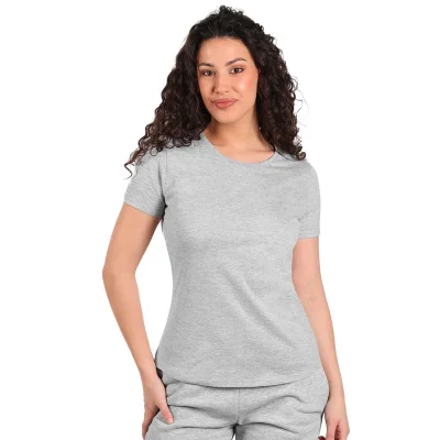 TARGET LADY, ženska pamučna majica, 160 g/m2, pepeljasta