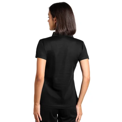 LACROSS LADY, ženska sportska polo majica, 130 g/m2, crna