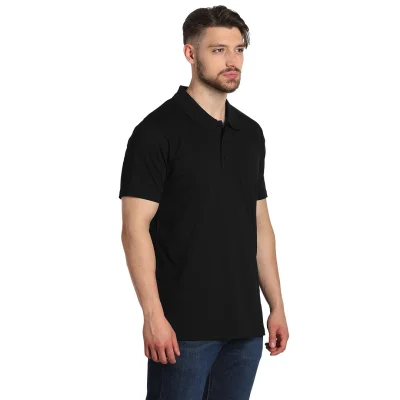 PREMIUM POLO, polo majica, 180 g/m2, crna