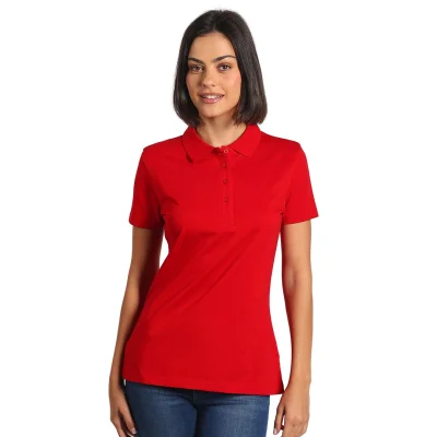 PREMIUM POLO LADY, polo majica, 180 g/m2, crvena